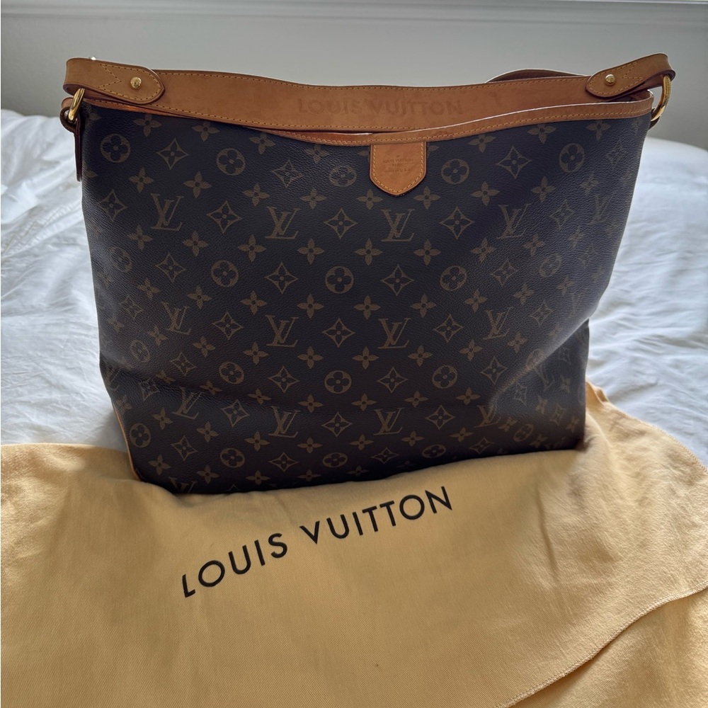 Louis Vuitton Monogram Brown and Tan Bag